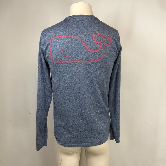 VINEYARD VINES Other - VINEYARD VINES - MEN'S XS -BLUE CREW NECK LONG SLEEVE PERFORMANCE T-SHIRT